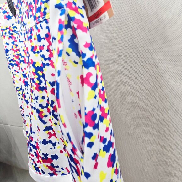 NWT WOMEN'S BEN HOGAN GEO PRINT SKORT/SKIRT UNDERSHORTS POCKETS XS MSRP $60 - Picture 3 of 11